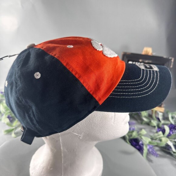 Fan Favorite Clemson Paw Cap Hat Tigers NCAA Baseball Strap Back Embroider - Picture 11 of 16